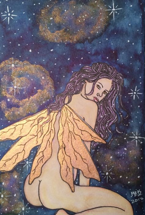 Galaxy Fairy by Heather Kilgore